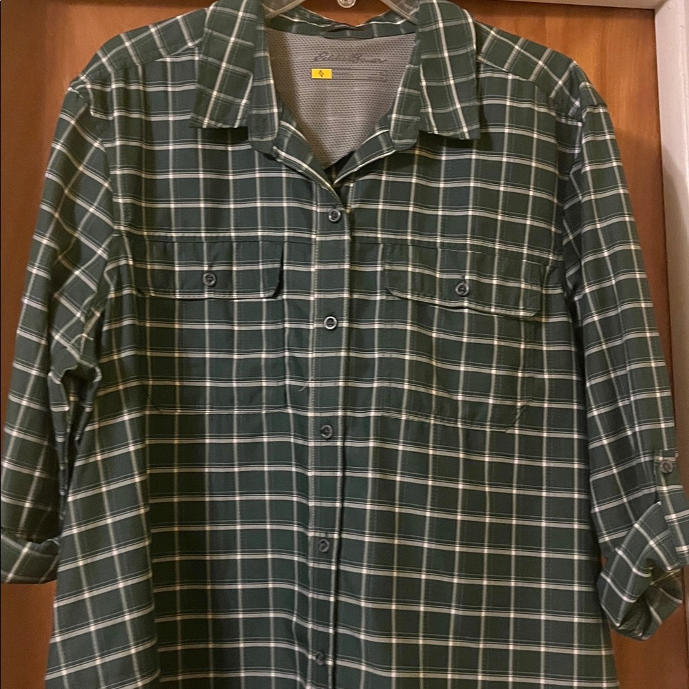 Eddue Bauer shirt XL NWT